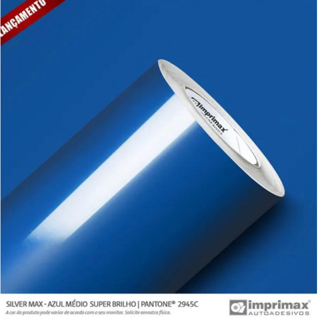 SILVER MAX SUPER BRILHO AZUL MEDIO 1,22M BG