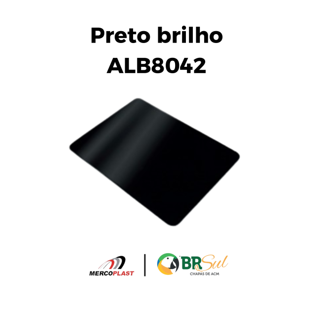 ACM BR SUL PRETO BRILHO  1,50 - ALB8042