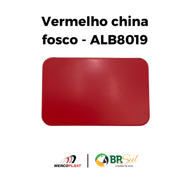 ACM BR SUL VERMELHO CHINA FOSCO  1,50 - ALB8019